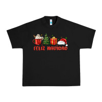 Black feliz navidad Urban Heavy Tee - MaliasSmallBusiness