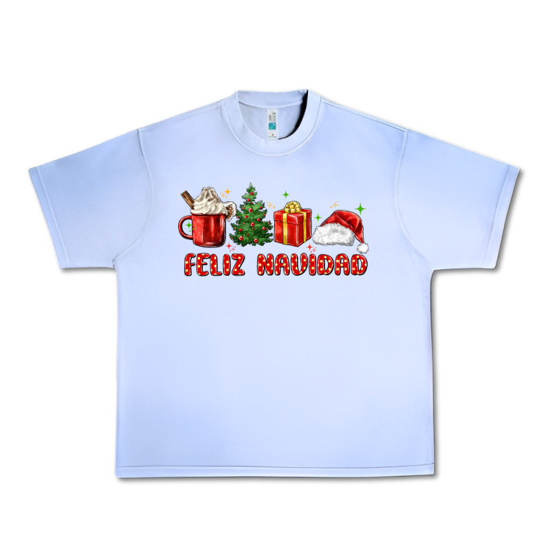 Feliz Navidad Urban Heavy Tee by MaliasSmallBusiness | Teevron