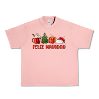 Salmon feliz navidad Urban Heavy Tee - MaliasSmallBusiness