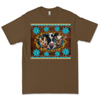 Cacao western baby cow turquoise gemstones  leopards Premium Tee - BarkalooDesign