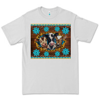 Western Baby Cow Turquoise Gemstones  Leopards Premium Tee | Teevron