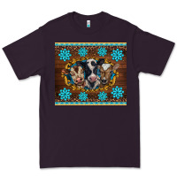Plum western baby cow turquoise gemstones  leopards Premium Tee - BarkalooDesign
