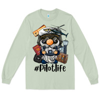 Matcha pilot life gnome Long Sleeve Tee - BarkalooDesign