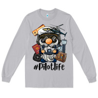 Moon Dust pilot life gnome Long Sleeve Tee - BarkalooDesign