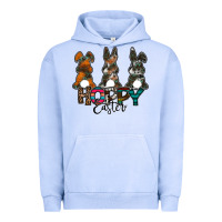 Pigment Grape Ice Hoppy Easter Urban Hoodie - CowhideDigitalArt
