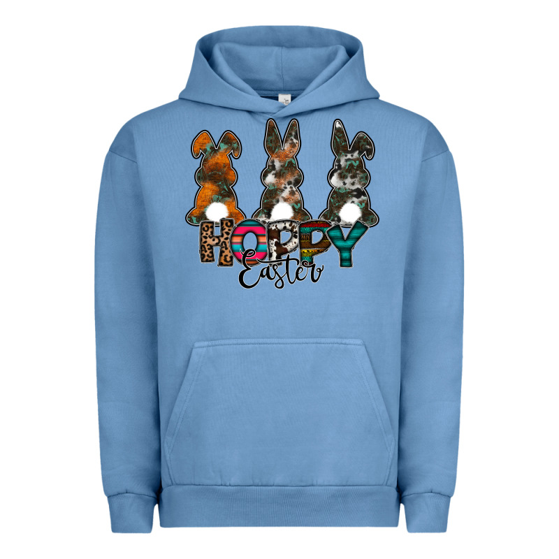 Hoppy Easter Urban Hoodie by CowhideDigitalArt | Teevron
