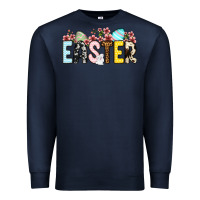 Navy Western Easter Premium Sweatshirt - OliviaCreatesArt