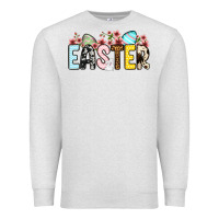 Oatmeal Heather Western Easter Premium Sweatshirt - OliviaCreatesArt