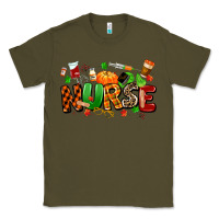 Army Green fall nurse Classic Tee - MaliasSmallBusiness