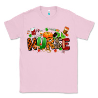 Bubblegum Pink fall nurse Classic Tee - MaliasSmallBusiness