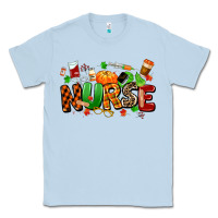Dusty Blue fall nurse Classic Tee - MaliasSmallBusiness