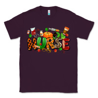 Plum fall nurse Classic Tee - MaliasSmallBusiness