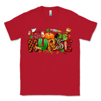Red fall nurse Classic Tee - MaliasSmallBusiness