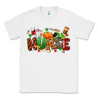 White fall nurse Classic Tee - MaliasSmallBusiness