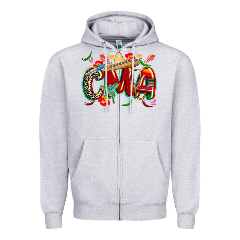 Cinco De Mayo Cma Zipper Hoodie by CowGirlArtShop | Teevron