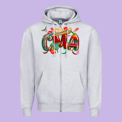 Cinco De Mayo Cma Zipper Hoodie Designed By Cowgirlartshop