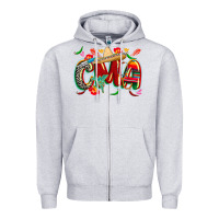 Heather Grey cinco de mayo cma Zipper Hoodie - CowGirlArtShop