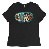 Black love western Ladies Tee - AdoDesignShop