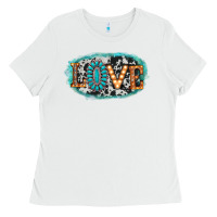 White love western Ladies Tee - AdoDesignShop