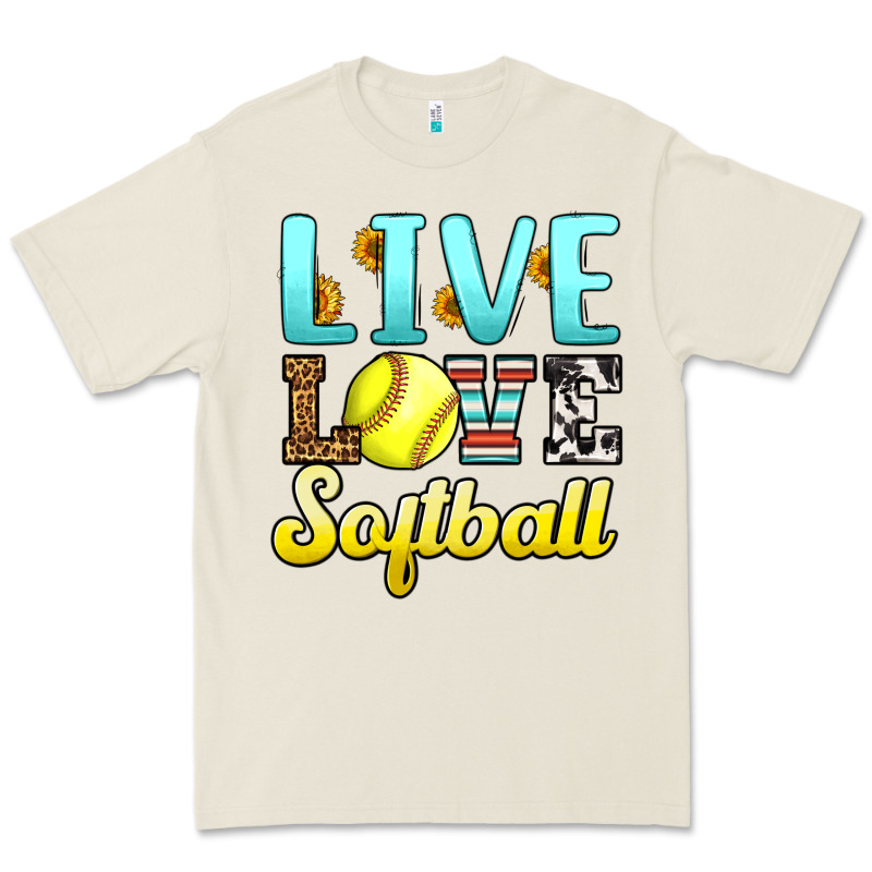 Live Love Softball Premium Tee by LillyAllenDesigns | Teevron