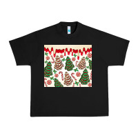 Black christmas tree cakes Urban Heavy Tee - MaliasSmallBusiness