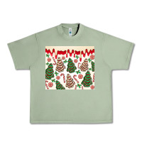 Oil Green christmas tree cakes Urban Heavy Tee - MaliasSmallBusiness