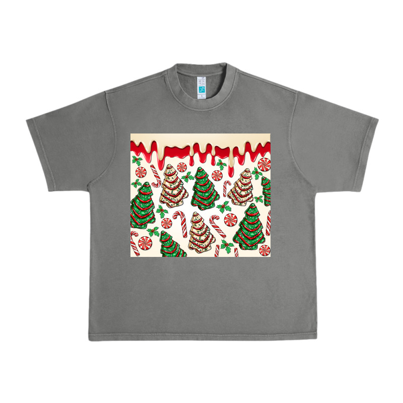 Christmas Tree Cakes Urban Heavy Tee by MaliasSmallBusiness | Teevron