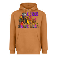 Meerkat i dig mardi gras olivia Heavyweight Hoodie - OliviaCreatesArt