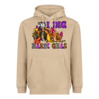 Mushroom i dig mardi gras olivia Heavyweight Hoodie - OliviaCreatesArt