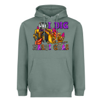 Sage i dig mardi gras olivia Heavyweight Hoodie - OliviaCreatesArt