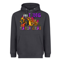 Smoke i dig mardi gras olivia Heavyweight Hoodie - OliviaCreatesArt
