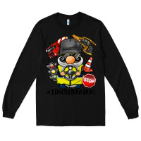 Black truck driver life gnome Long Sleeve Tee - BarkalooDesign