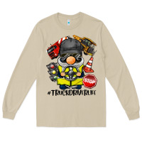 Mushroom truck driver life gnome Long Sleeve Tee - BarkalooDesign