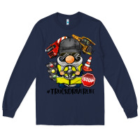 Navy truck driver life gnome Long Sleeve Tee - BarkalooDesign