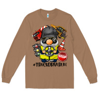 Toasted Coconut truck driver life gnome Long Sleeve Tee - BarkalooDesign