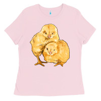 Bubblegum Pink chicks Ladies Tee - Artiststas