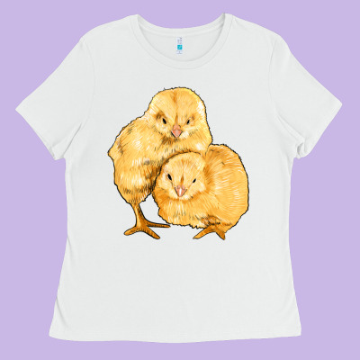 Chicks Ladies Tee Designed By Artiststas