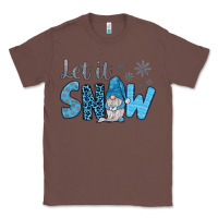 Chestnut let it snow Classic Tee - JahusDesignShop