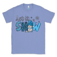 Colony Blue let it snow Classic Tee - JahusDesignShop