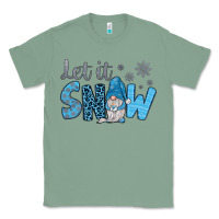 Sage let it snow Classic Tee - JahusDesignShop