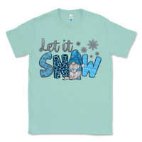 Seafoam let it snow Classic Tee - JahusDesignShop