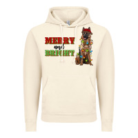Vintage Artic merry and bright german shepherd Vintage Hoodie - RanaPortraitStore
