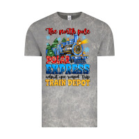 Cloud Rock thr north pole polar express admit one round trip Vintage Tee - MaliasSmallBusiness