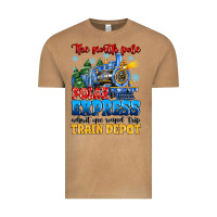 Vintage Camel thr north pole polar express admit one round trip Vintage Tee - MaliasSmallBusiness