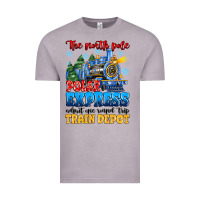 Vintage Zinc thr north pole polar express admit one round trip Vintage Tee - MaliasSmallBusiness