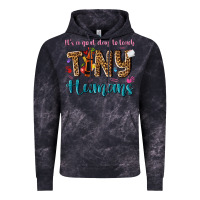 Cloud Black its a good day to teach tiny humans Vintage Hoodie - NancyCooperArtShop