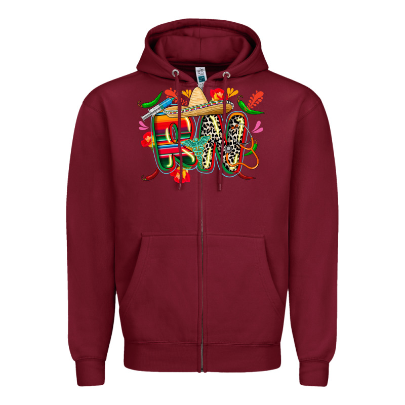 Cinco De Mayo Rn Zipper Hoodie by CowGirlArtShop | Teevron