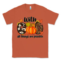 Copper with god all things are possible Classic Tee - MaliasSmallBusiness