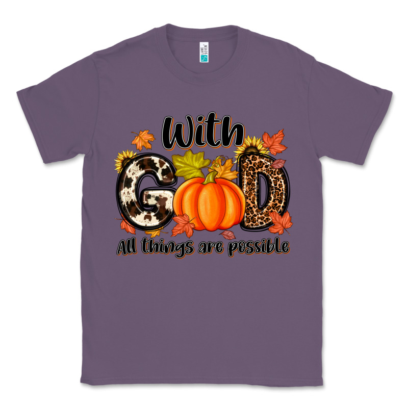 With God All Things Are Possible Classic Tee by MaliasSmallBusiness | Teevron