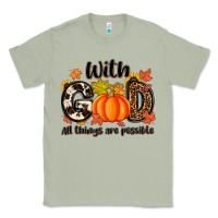Matcha with god all things are possible Classic Tee - MaliasSmallBusiness